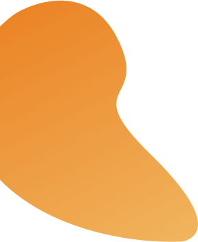 orange shape background